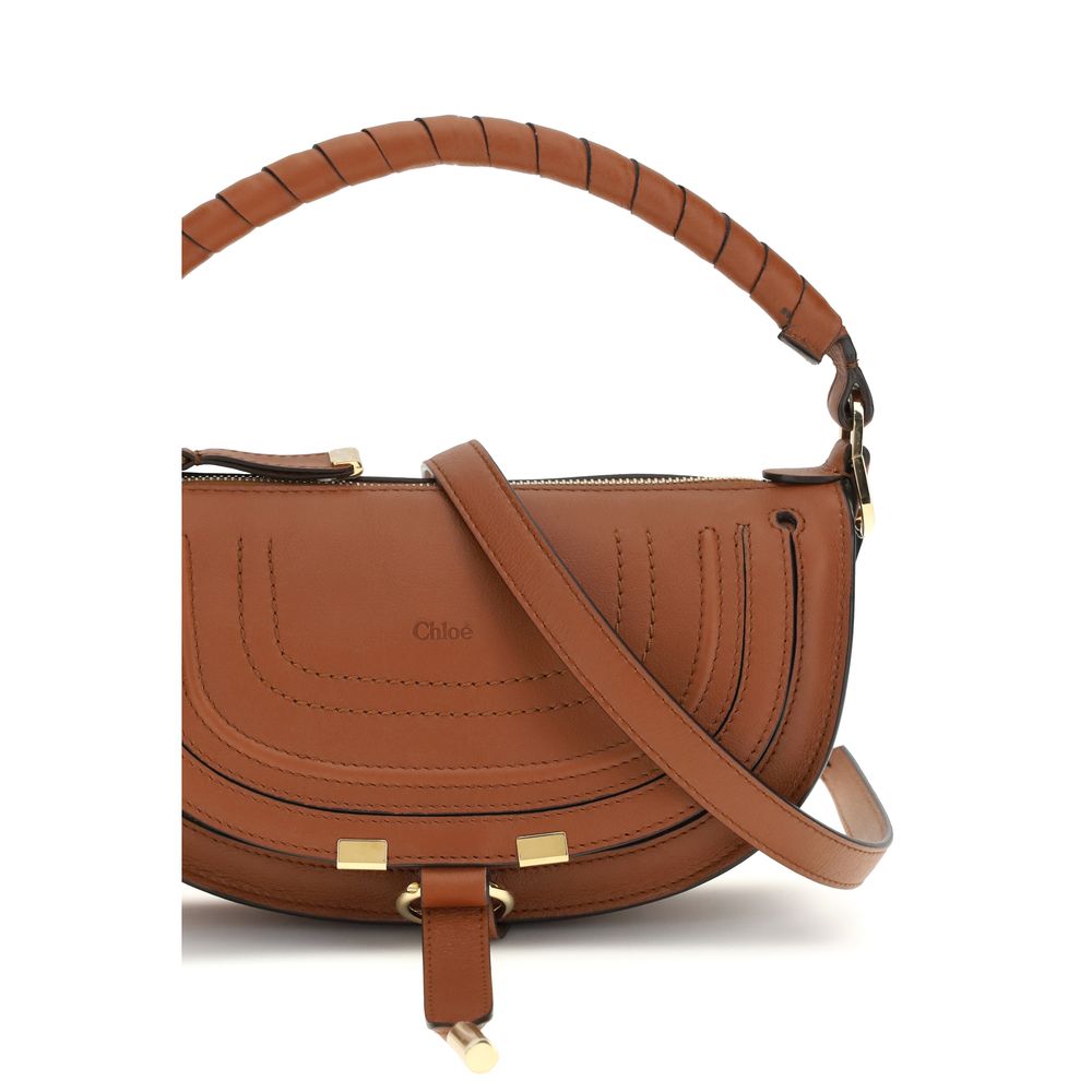 Chloé Brown Calf Leather Bos Taurus Shoulder Bag