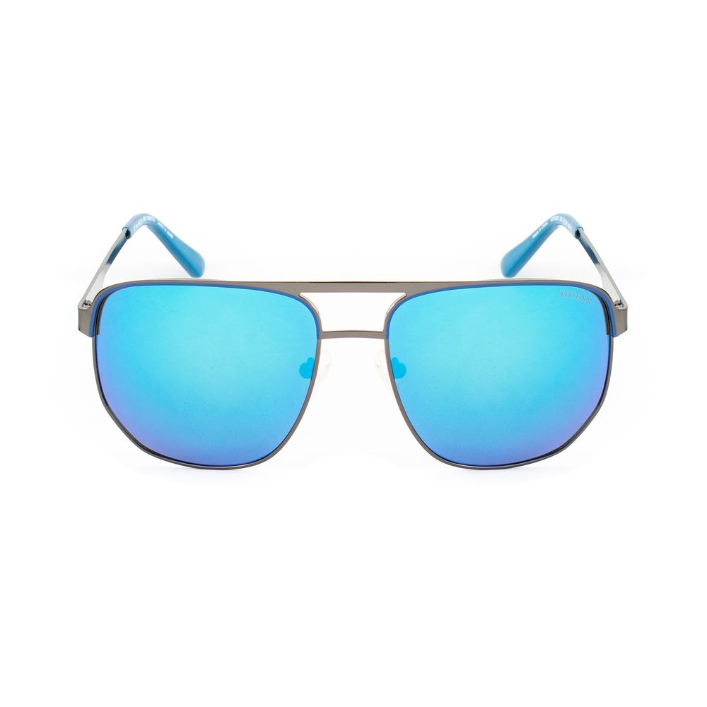 Guess Gray Metal Sunglasses