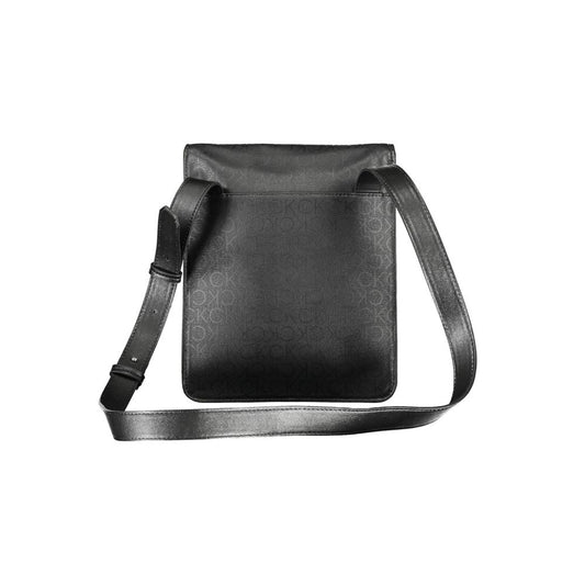 Calvin Klein Black Polyester Mens Shoulder Bag