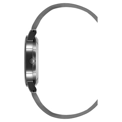 Juicy Couture Gray Plastic Dress Watch