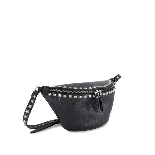 Valentino Garavani Black Calfskin Belt Bag