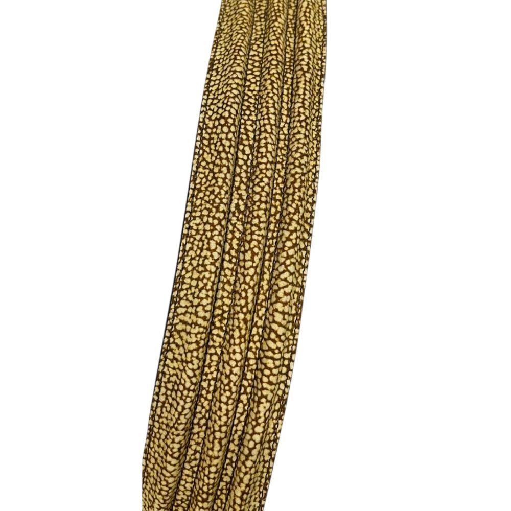 Borbonese Beige Leather Women Belt