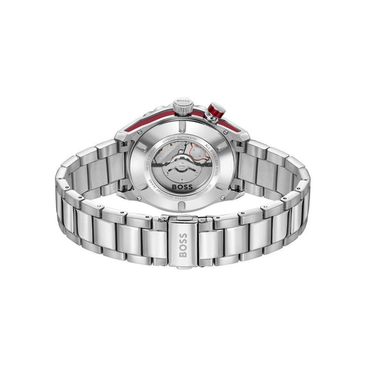 Hugo Boss Gray Stainless Steel Dress Watch