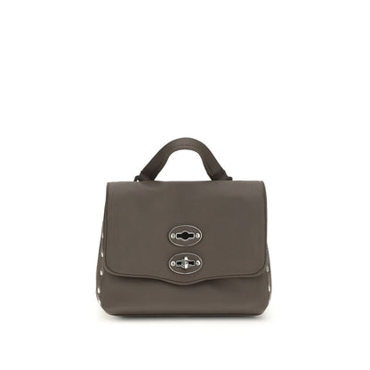 Zanellato Brown Calf Leather Bos Taurus Handbag