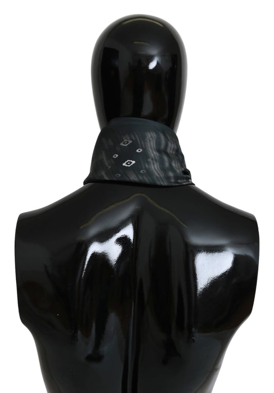 Costume National Blue Foulard Silk Women  Scarf