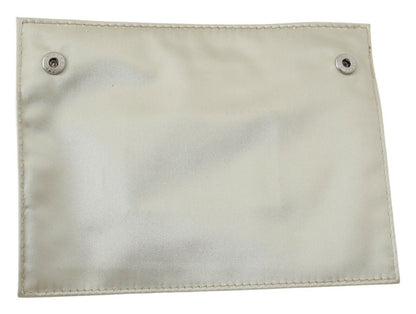 WAYFARER White Zippered Coin Holder Wallet