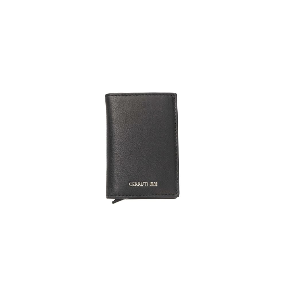 Cerruti 1881 Black Calfskin Men's Wallet