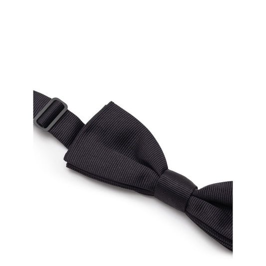 Dolce & Gabbana Black Silk Bowtie
