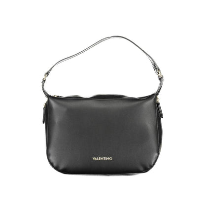Mario Valentino Black Polyurethane Women Handbag