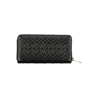 Patrizia Pepe Black Polyurethane Women Wallet