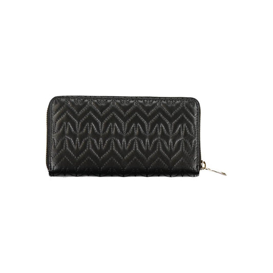 Patrizia Pepe Black Polyurethane Women Wallet