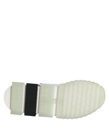 Dolce & Gabbana White SORRENTO Sport Stretch Sneakers Shoes