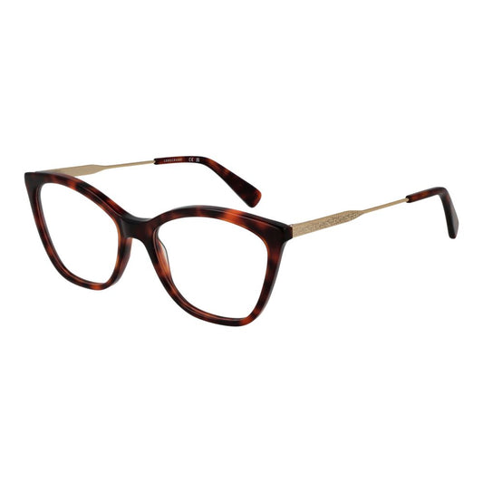 Longchamp Brown Metal & Plastic Glasses (Frames)
